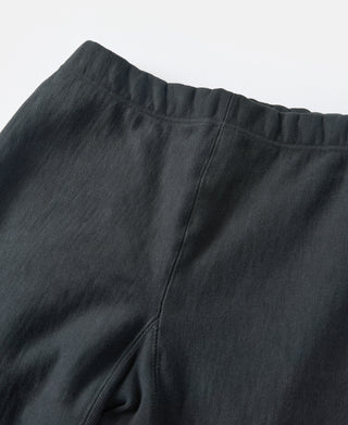 1950s 20.5 oz Terry Cloth Reverse Weave Sweatpants - Black