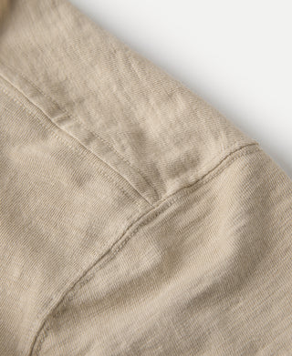 10.5 oz Cotton Tubular Gusset T-Shirt - Sand