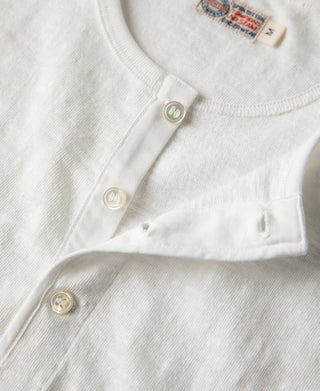 Button Detail of Henley T-Shirt