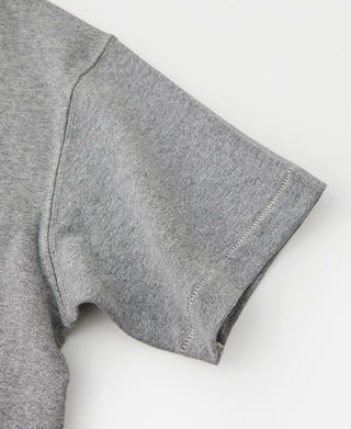 Loopwheel Tubular Athletic T-Shirt - Gray