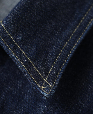 WWII Simplified Model Cowboy Selvedge Denim Jacket