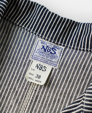 1939 98-J Railroad Hickory stripe Work Jacket