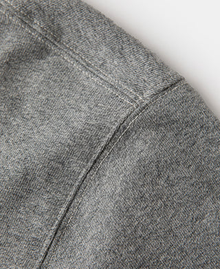 Loopwheel Tubular Athletic T-Shirt - Gray