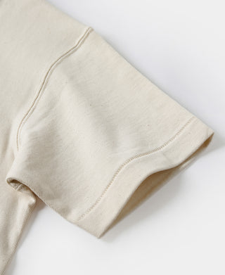Loopwheel Tubular Athletic T-Shirt - Apricot