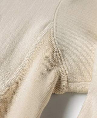 21 oz Military Academy Reverse Weave Hoodie - Apricot