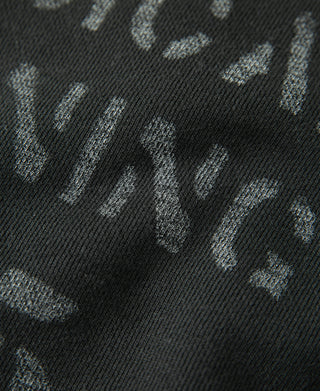 1950s Sports Training Raglan Sleeve Sweater - Vitage Black