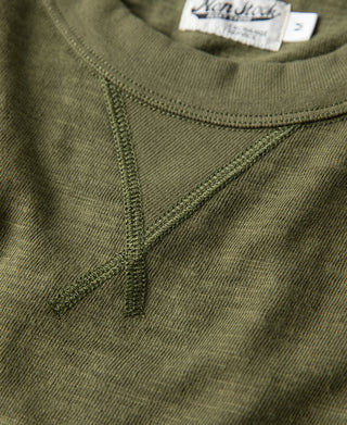 10.5 oz Cotton Tubular Gusset T-Shirt - Green