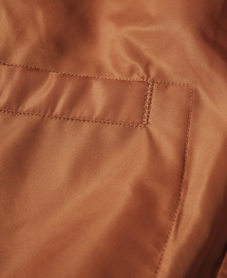 Logo-Appliqued Nylon Coach Jacket - Orange