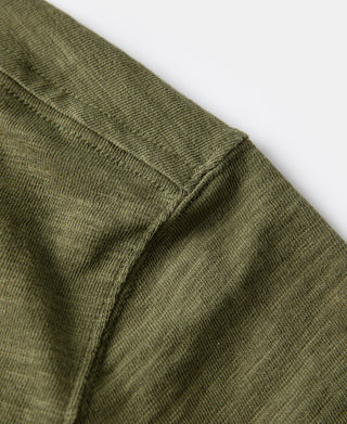 10.5 oz Cotton Tubular Gusset T-Shirt - Green