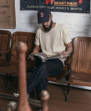 Loopwheel Tubular Athletic T-Shirt - Apricot
