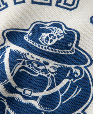 1980s Marine Devil Dog Raglan Sweatshirt - White