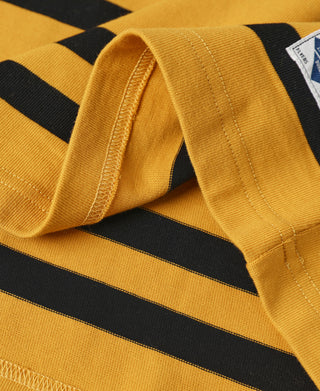 9.8 oz IVY Style Striped T-Shirt - Yellow/Black