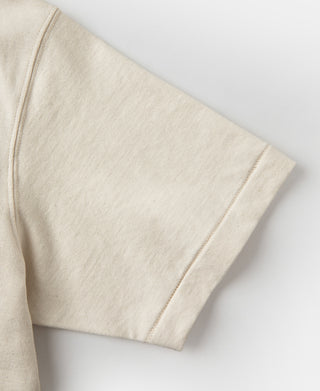 Loopwheel Tubular Athletic T-Shirt - Apricot