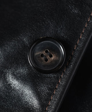 Lot 339 1920s Horsehide Leather Brakeman Coat