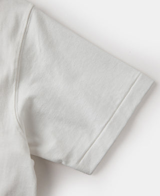 Loopwheel Tubular Athletic T-Shirt - White