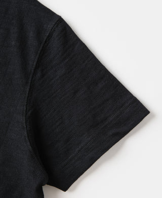 10.5 oz Cotton Tubular Gusset T-Shirt - Black