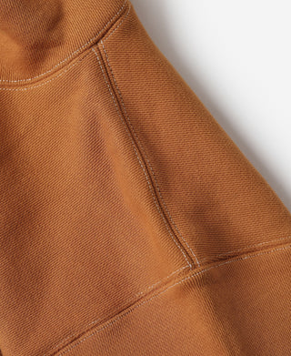 1950s Wind Shield Full-Zip Thermal Hoodie - Orange