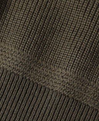 US Army High Neck Wool Sweater - Olive