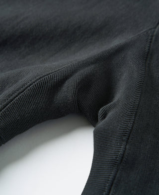 1950s 20.5 oz Terry Cloth Reverse Weave Sweatpants - Black