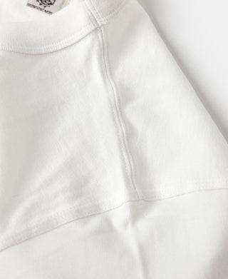 1930s Slanted Pocket Tubular T-Shirt - White