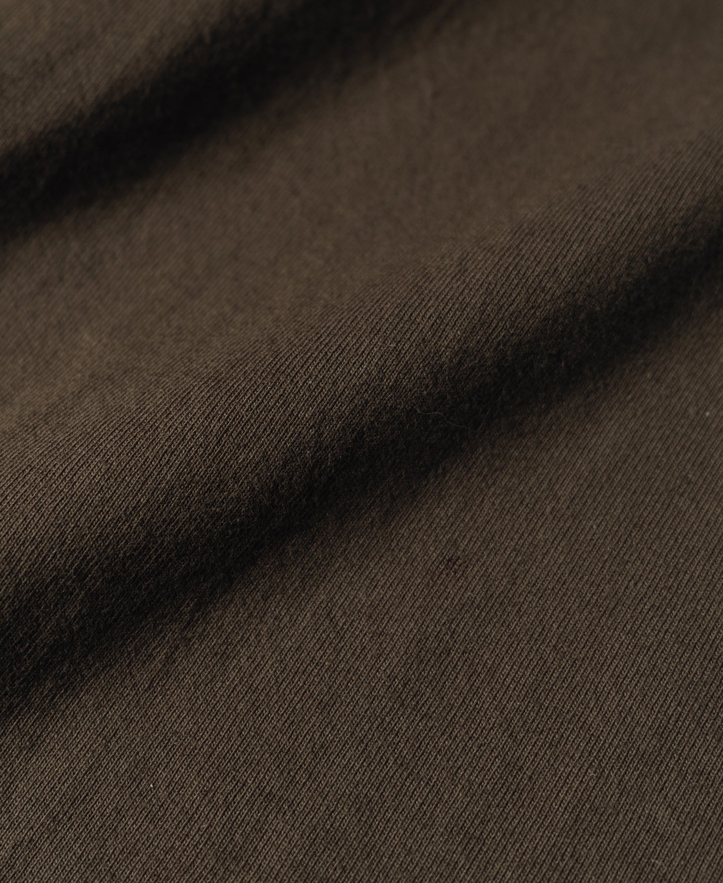 Slanted Pocket High Twist Cotton Tubular T-Shirt - Coffee | Bronson