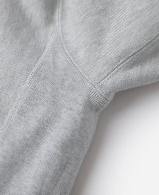 21 oz Military Academy Reverse Weave Hoodie - Gray