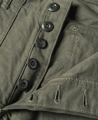 Vietnam War OG-107 Fatigue Utility Shorts - Olive