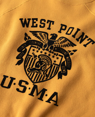 Heavyweight USMA Raglan Sweatshirt - Yellow