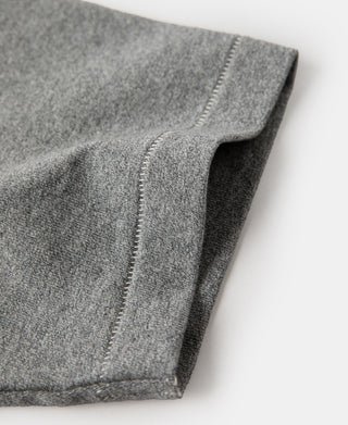 Loopwheel Tubular Athletic T-Shirt - Gray