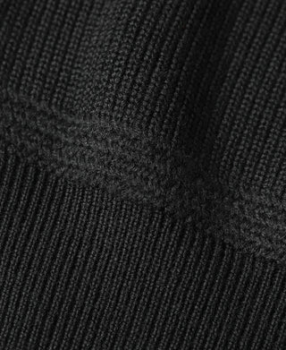 US Army High Neck Wool Sweater - Black