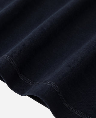 10.5 oz US Cotton Tubular Gusset T-Shirt - Indigo