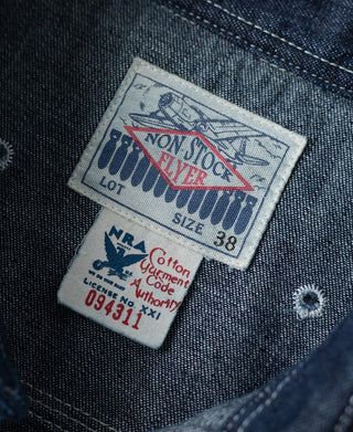 1933 Cigarette Pocket Denim Work Shirt