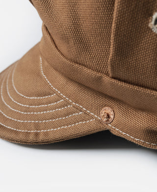 Duck Canvas Railroad Engineer Cap