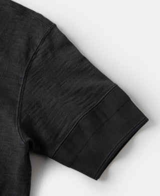 Sleeve Detail of Henley T-Shirt