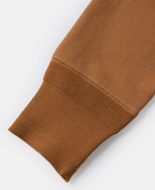 Vintage Long Sleeve Henley Shirt - Orange