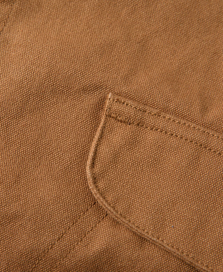 1930s Canvas Game Pockets Vest - Ginger
