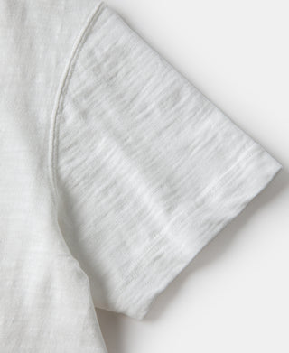 10.5 oz Cotton Tubular Gusset T-Shirt - White