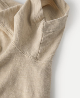 10.5 oz Cotton Tubular Gusset T-Shirt - Sand