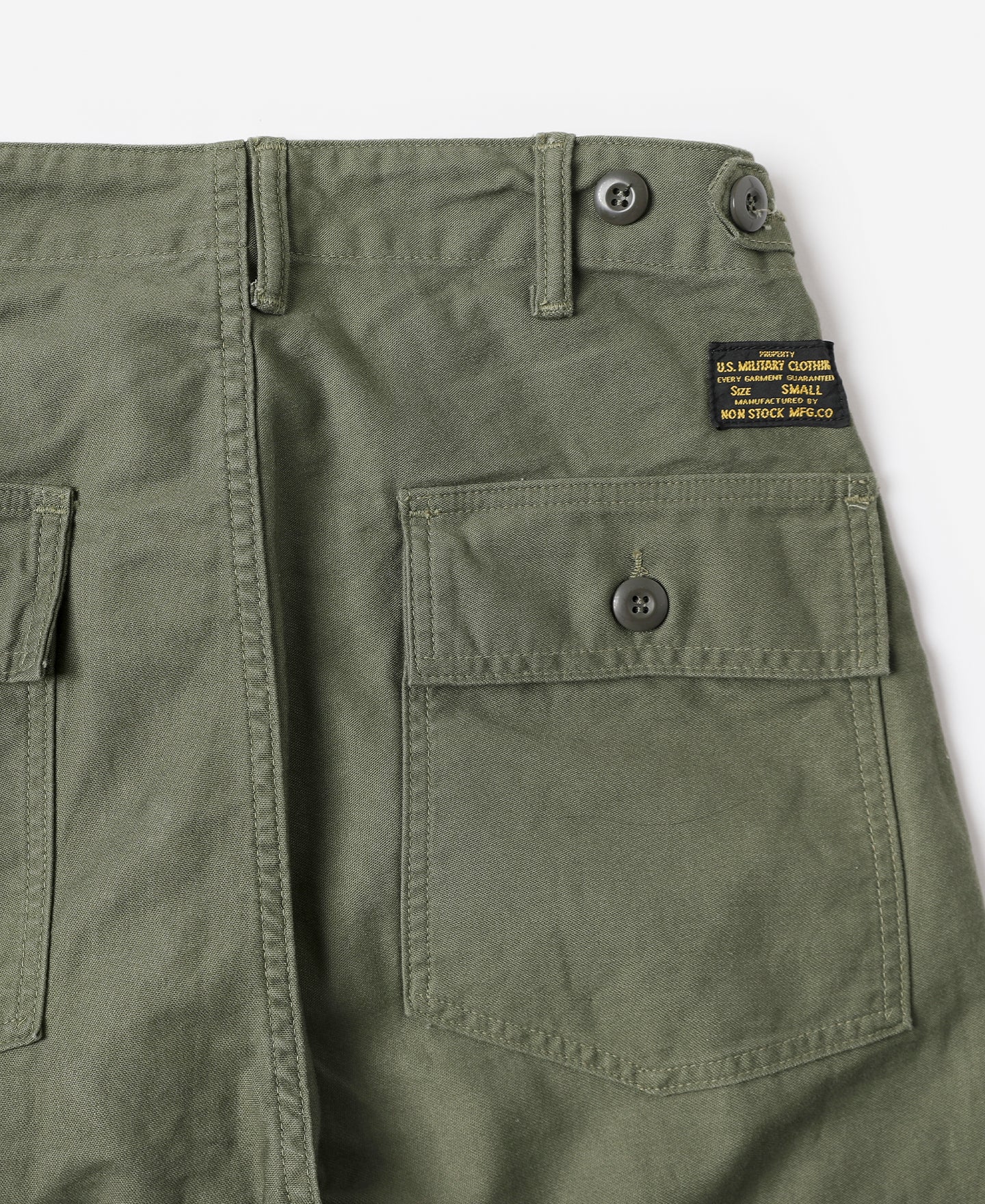Vietnam War OG-107 Utility Fatigue Pants, Baker Trousers