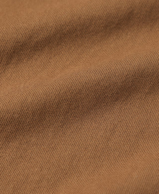 9.8 oz Cotton Classic Pocket T-Shirt - Light Brown　