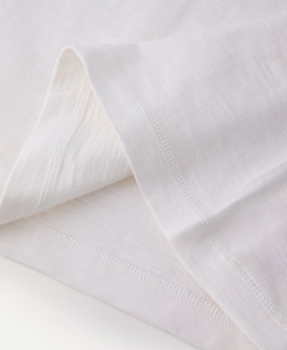 10.5 oz US Cotton Tubular Gusset T-Shirt - White