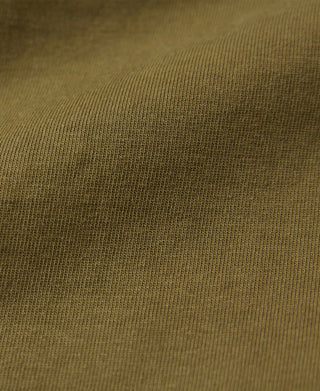 Vintage Short Sleeve Henley T-Shirt - Olive