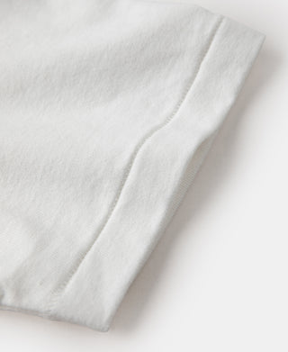 Loopwheel Tubular Athletic T-Shirt - White