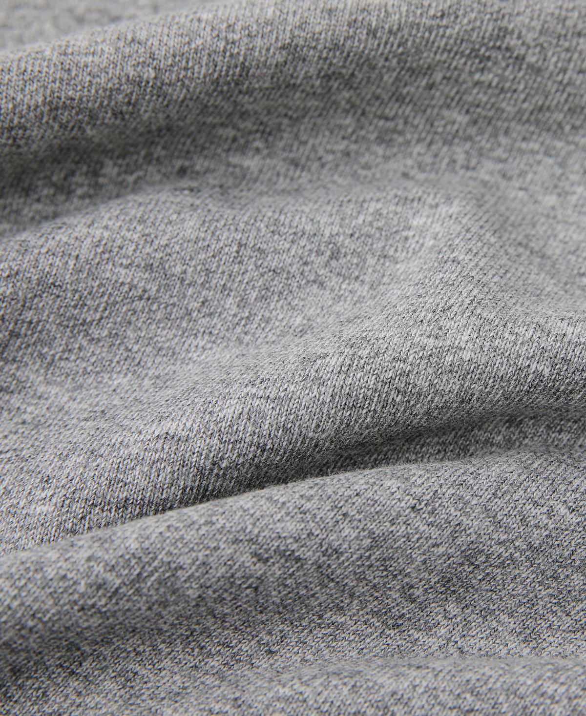 Loopwheel Tubular Athletic T-Shirt - Gray