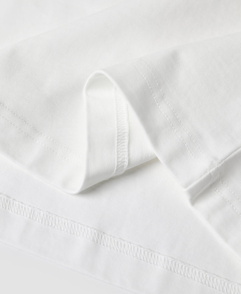 Men’s Vintage Short Sleeve Henley Neck T-Shirt - White | Bronson