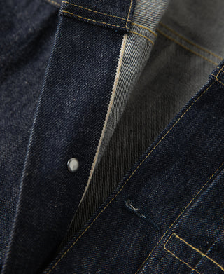 Lot 42806XX 1942 WWII Simplified Type 1 Selvedge Denim Jacket