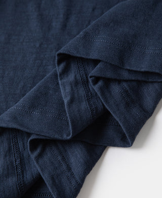 10.5 oz Cotton Tubular Gusset T-Shirt - Indigo