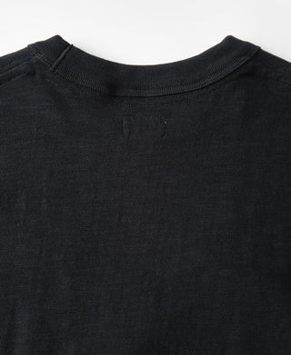 10.5 oz Cotton Tubular Gusset T-Shirt - Black