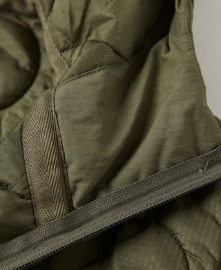 Military Style Quilted Padded Ripstop Nylon Jacket - Experimental Sample