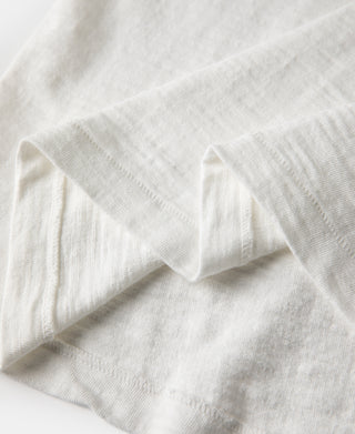 Hem Detail of Henley T-Shirt